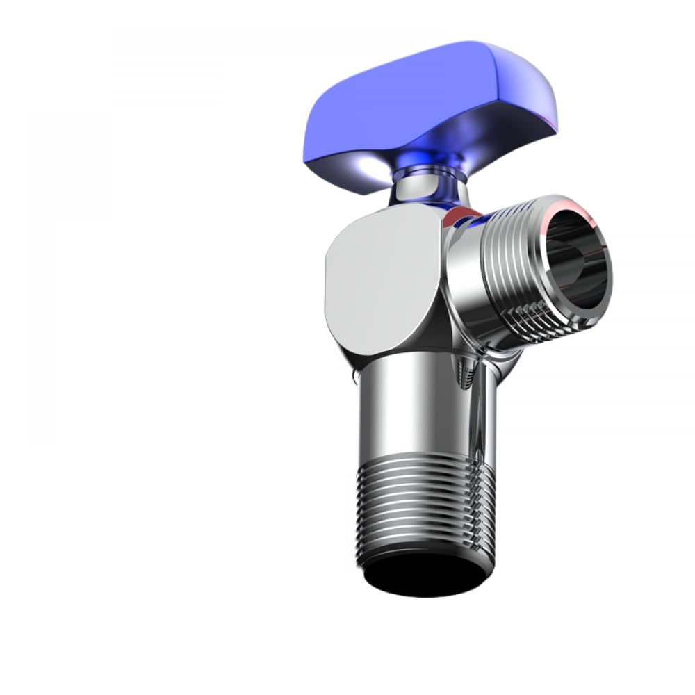 HASTHIP Shower Water Inlet Valve Angle Valve Bathroom Shower System Wall Water Inlet Valve with Control Knob All Copper Gas Water Heater Universal Angle Valve HASTHIP Shower Water Inlet Valve Angle Valve Bathroom Shower System Wall Water Inlet Valve with Control Knob All Copper Gas Water Heater Universal Angle Valve